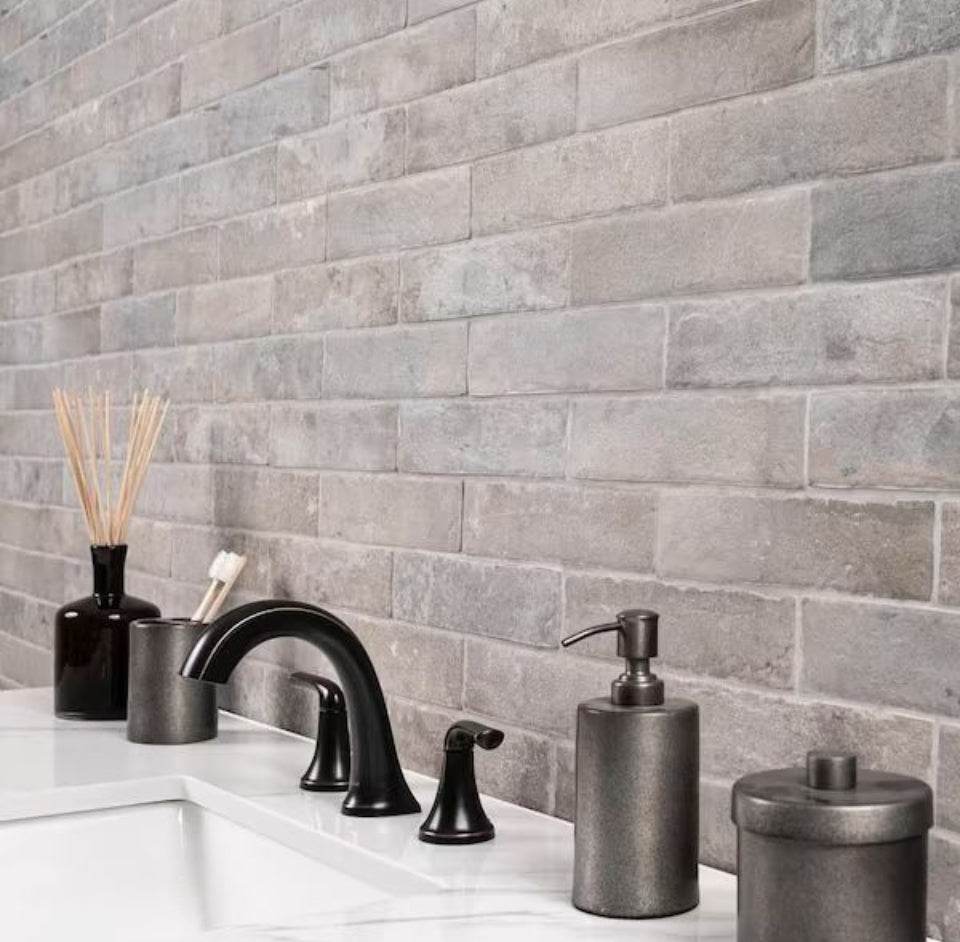Open Box MSI Capella Taupe Brick 2 in. x 10 in. Matte Porcelain Floor and Wall Tile (5.15 sq. ft. /Case)
