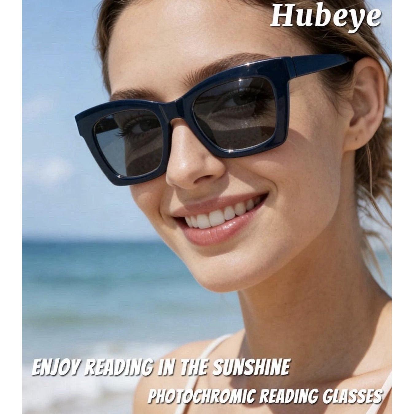 Hubeye Progressive Reading Glasses For Women Fashion Style Blue Light