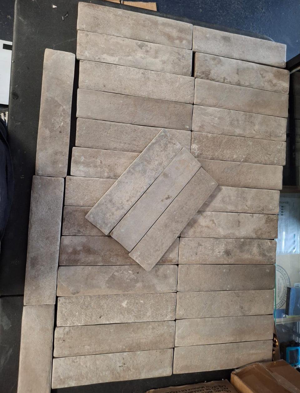 Open Box MSI Capella Taupe Brick 2 in. x 10 in. Matte Porcelain Floor and Wall Tile (5.15 sq. ft. /Case)