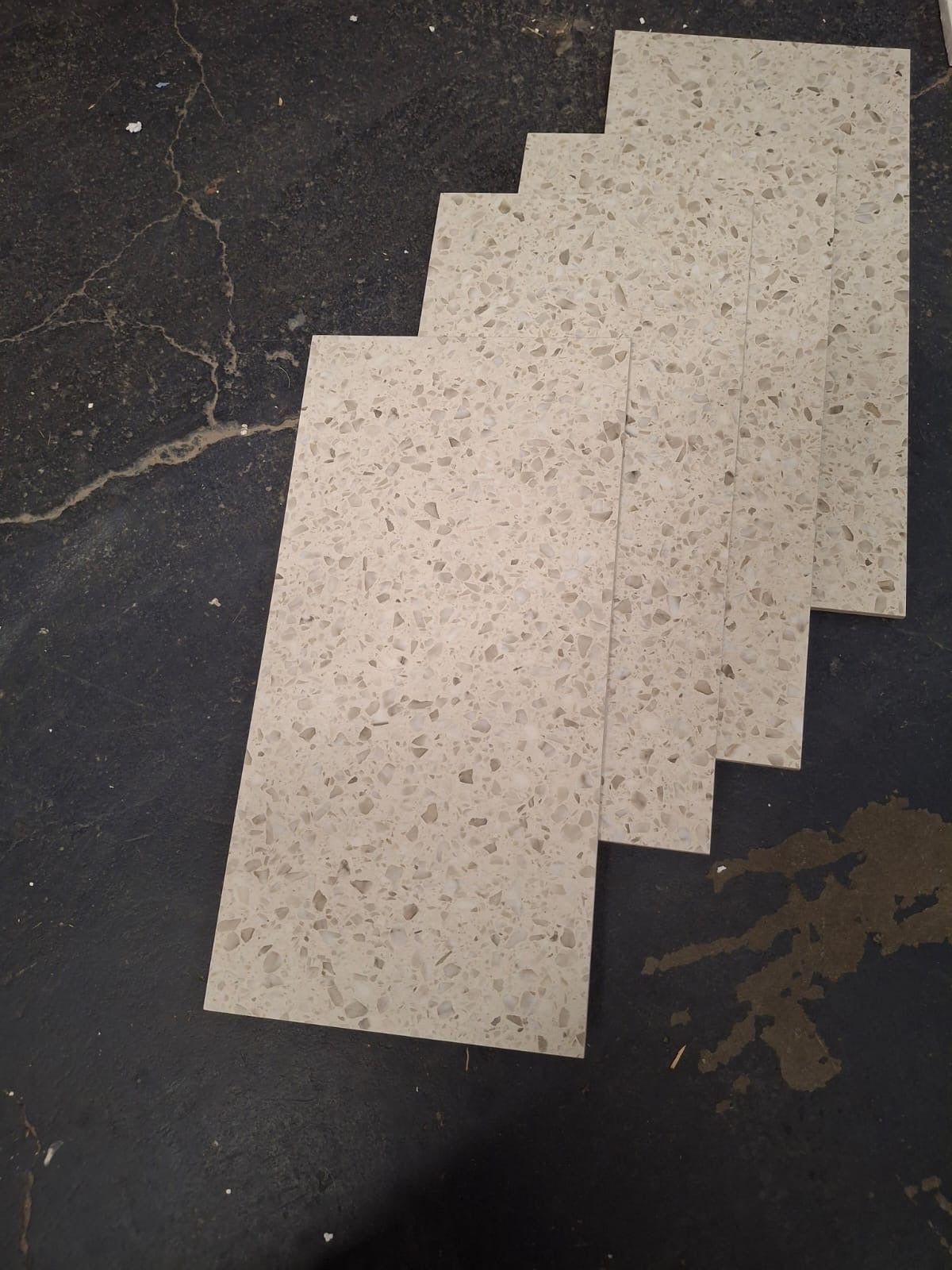 Open Box EMSER TILE Terazio Bianco Matte 11.81 in. x 23.62 in. Porcelain Floor and Wall Tile (11.628 sq. ft./Case