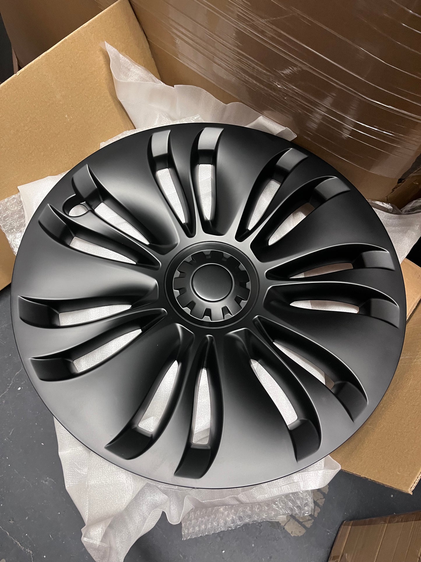 Open Box Tesla Model Y Wheel Hubcaps 19 inch for 2019-2023 Set Of 4