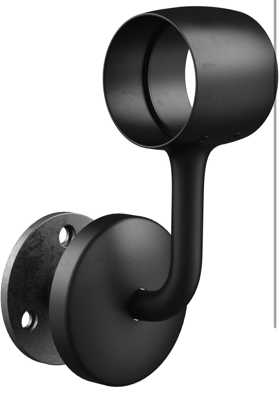 ROTHLEY 6.6 FT Industrial Handrails for Indoor Stairs: Modern Staircase Handrails Wall Mount Stair Handrail 1.6 Round Sturdy Pipe Hand Railings for St