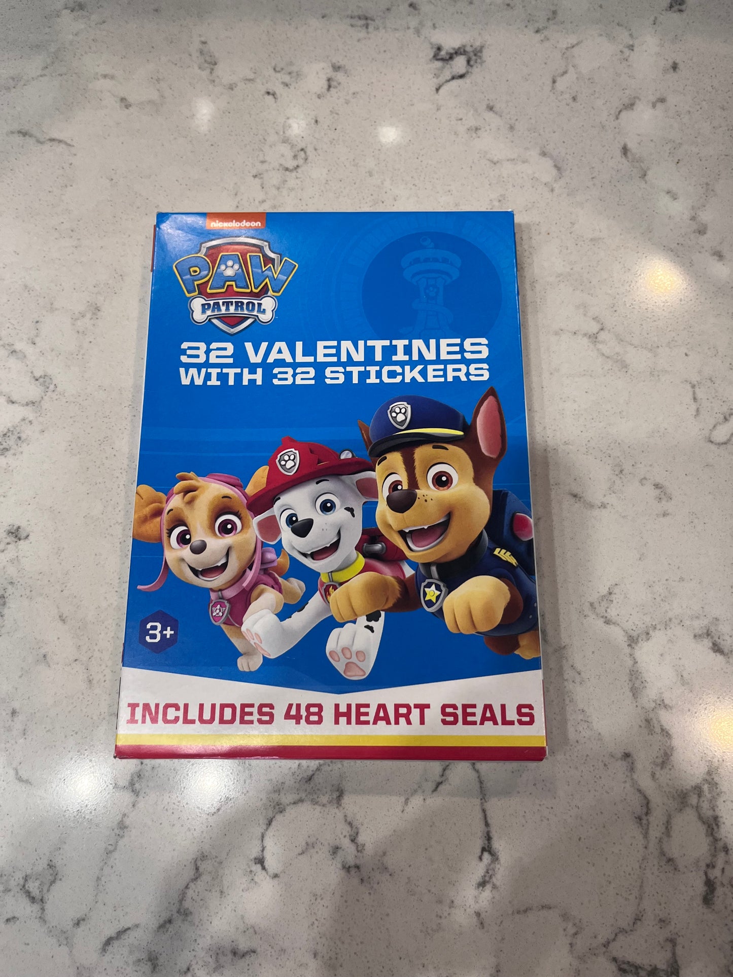 Brand New Sealed Paper Magic Group Valentine Paw Patrol Card Kit
