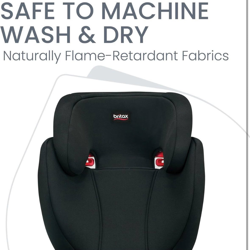 Open box Britax Skyline 2-Stage Belt-Positioning Booster Car Seat, Dusk - Highback and Backless Seat