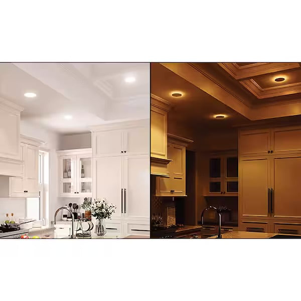 Commercial Electric 6 in. Canless Adjustable CCT Integrated LED Recessed