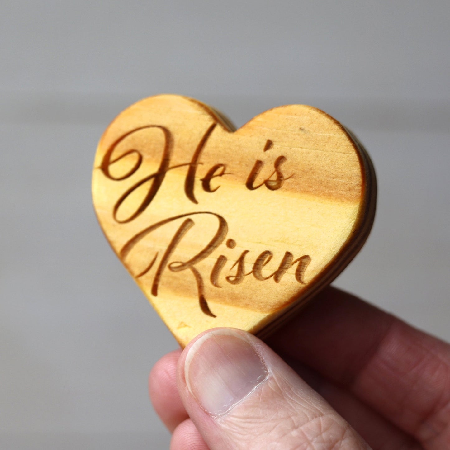 Engraved Easter Hearts