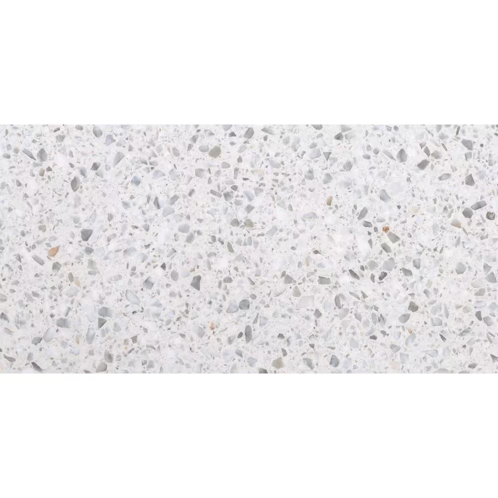 Open Box EMSER TILE Terazio Bianco Matte 11.81 in. x 23.62 in. Porcelain Floor and Wall Tile (11.628 sq. ft./Case