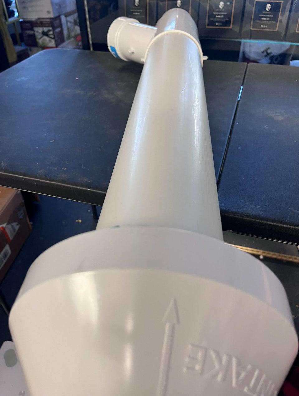 Open Box Rheem 3 in. PVC Horizontal or Vertical Concentric Vent Termination Kit for High Efficiency Tankless Gas Water Heaters