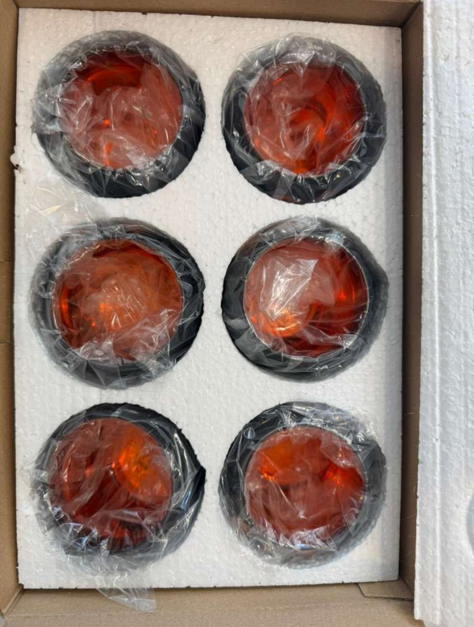 Open Box New SHMILMH Halloween Table Decor Set of 6, Jack O Lanterns Black Glass Votive Tealight Candle Holders, Halloween Decorations Indoor Party Ma