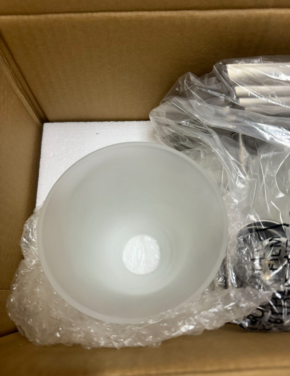 Kichler 12.25" 2-Light Vanity Bath Light in Brushed Nickel, Modern Bathroom Light with Clear Satin Etched Glass, (12.25" W x 8" H), 5336NIS