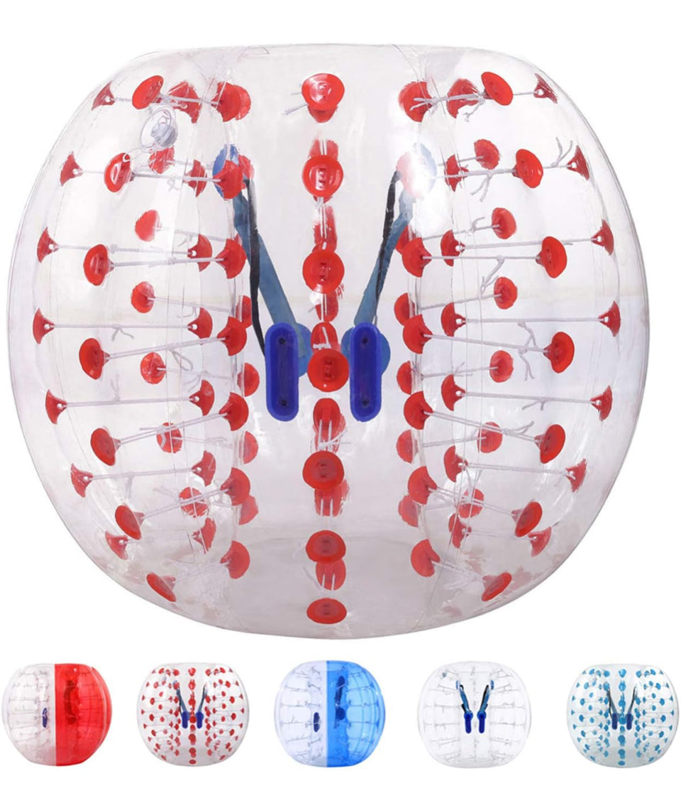 Open Box YUEBO Bumper Bubble Soccer Balls for Teens/Adults, Body Zorb Ball Dia 4FT/5FT(1.2m/1.5m) 1 Pack