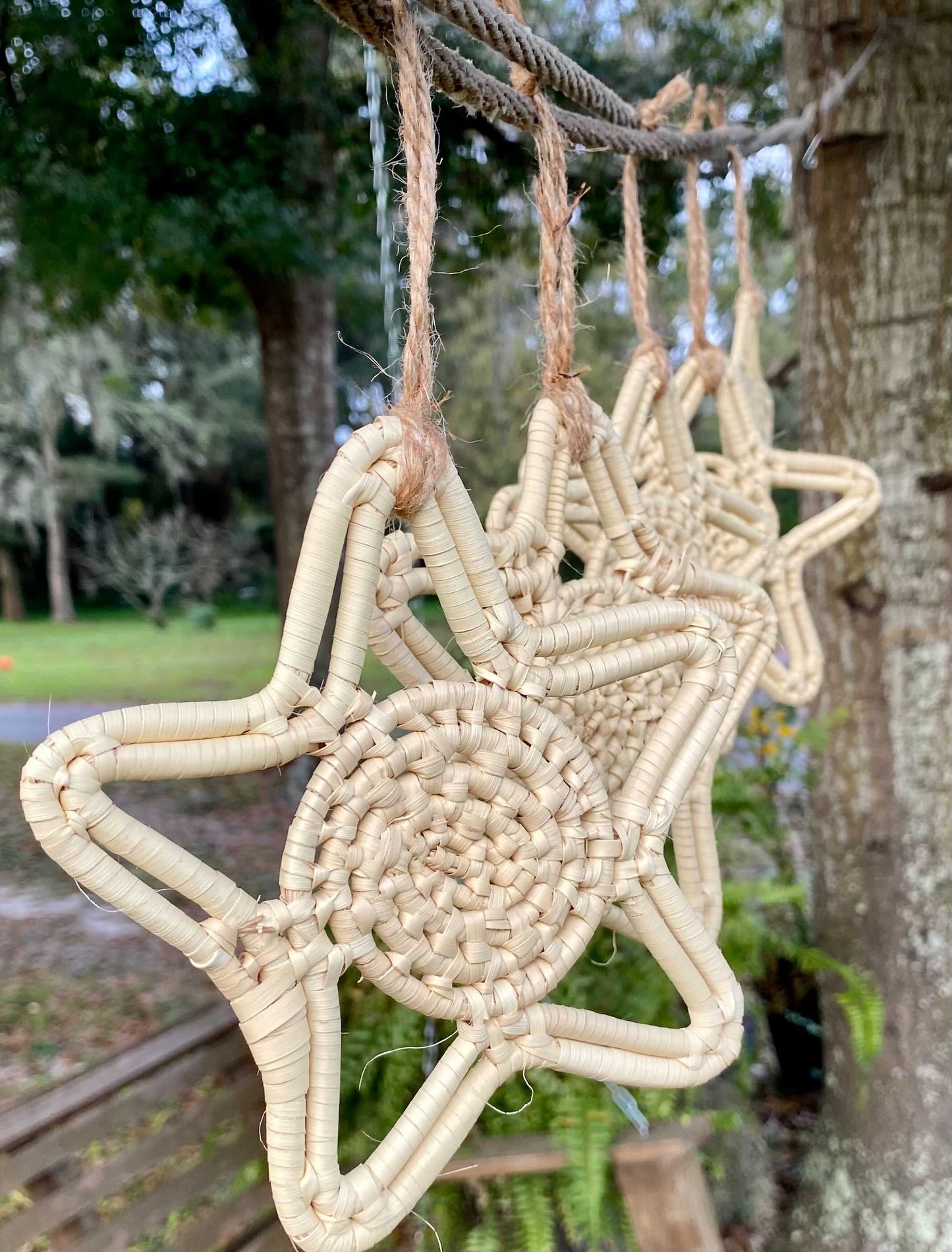 Starfish Woven Ornament