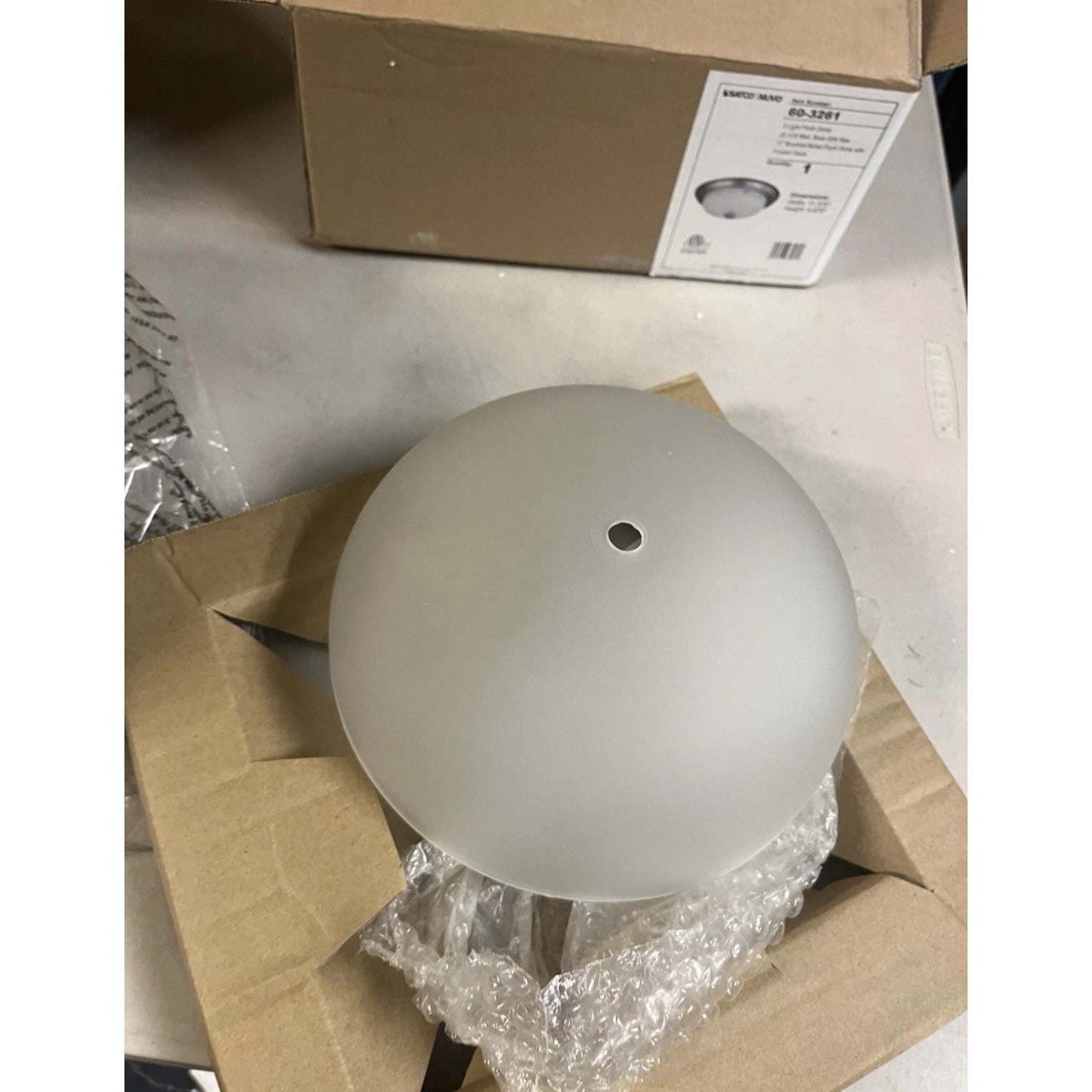 60/3261-Nuvo Lighting-Two Light Flush Mount-11.375 Inches Wide by 4.875 Inches High
