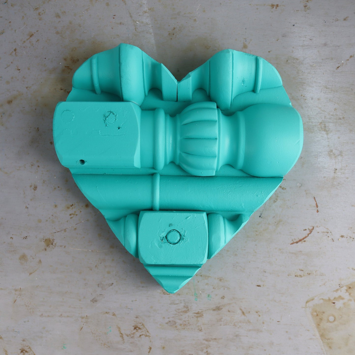 Piano Spindle Hearts