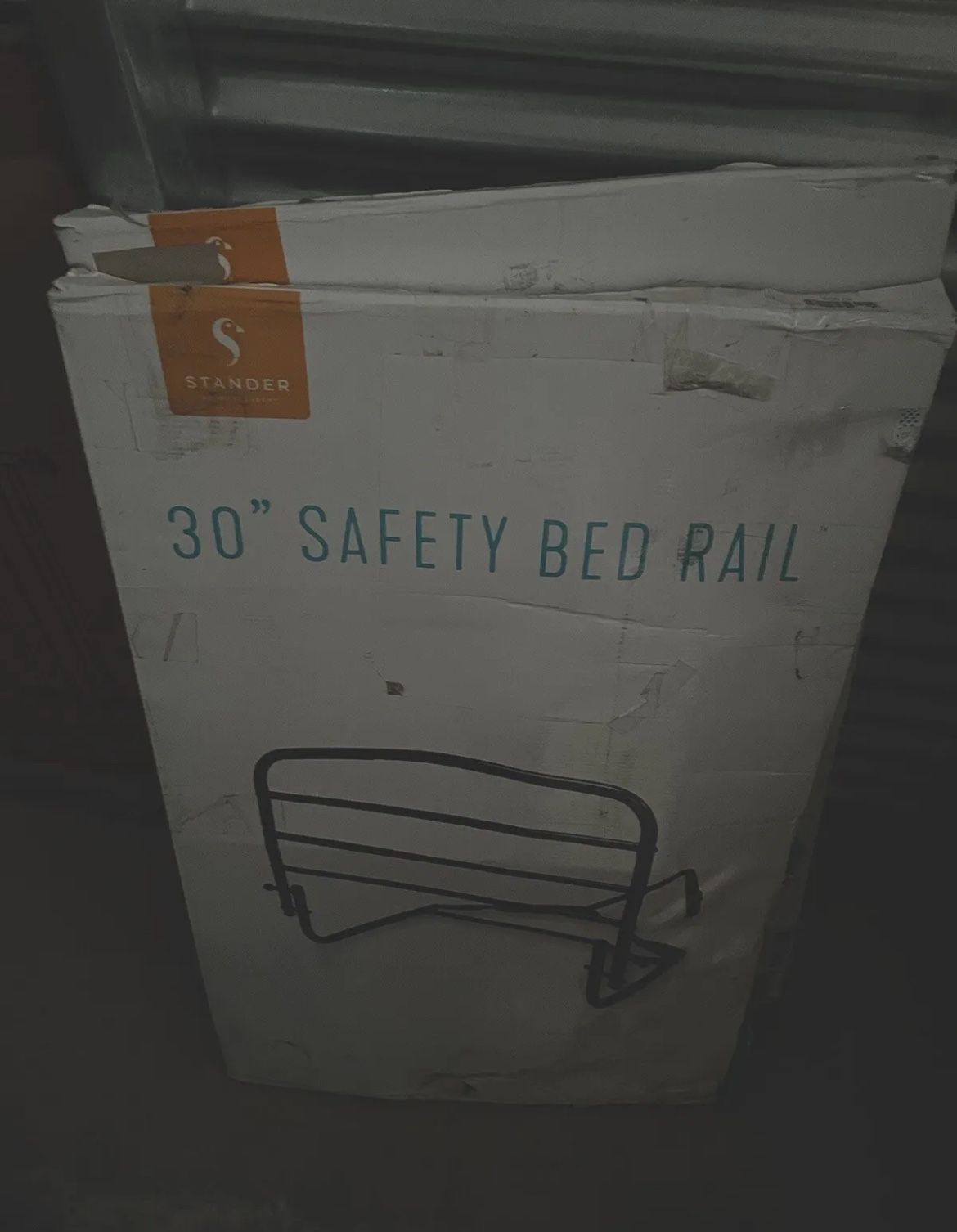 Stander 30" Safety Bed Rail, Folding Bedside Safety Guard Rail - Selzalot