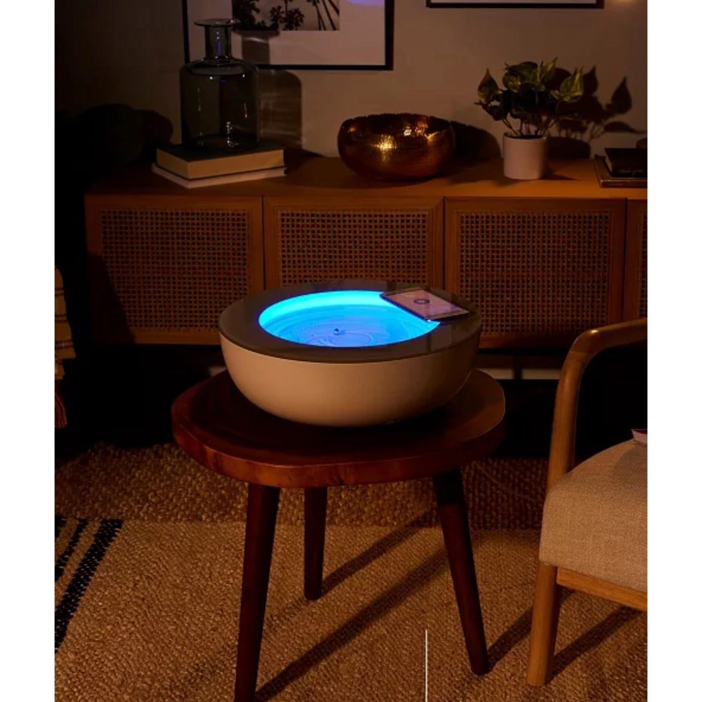 HoMedics drift 16" Meditation Sand Table - Cream (ST-300-CE)