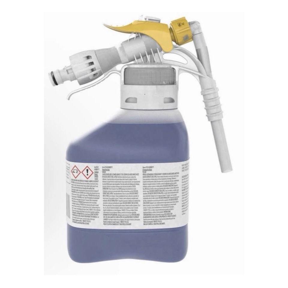 2 Bottles Diversey Glance HC 1.5L Glass/Multi-Surface Cleaner ( SKU 93063402 ).