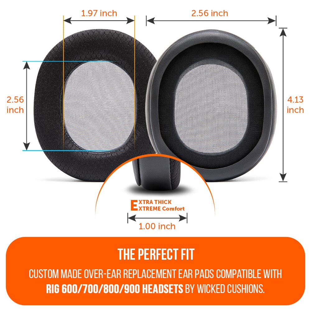RIG 600, 700, 800 & 900 Series Earpads - WC FreeZe Cooling Gel