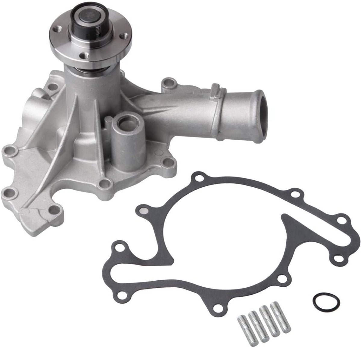 OPEN BOX SEALED AUQDD AW4105 (Fit 4.2L V6 Only) Professional Water Pump Kit With Gasket Fit For Fo-rd 2003 E-150 E-250/97-02 E-250 E-150 Econoline Club Wagon /97-08 F-150/99-01 Econoline # 3L3Z8501DB