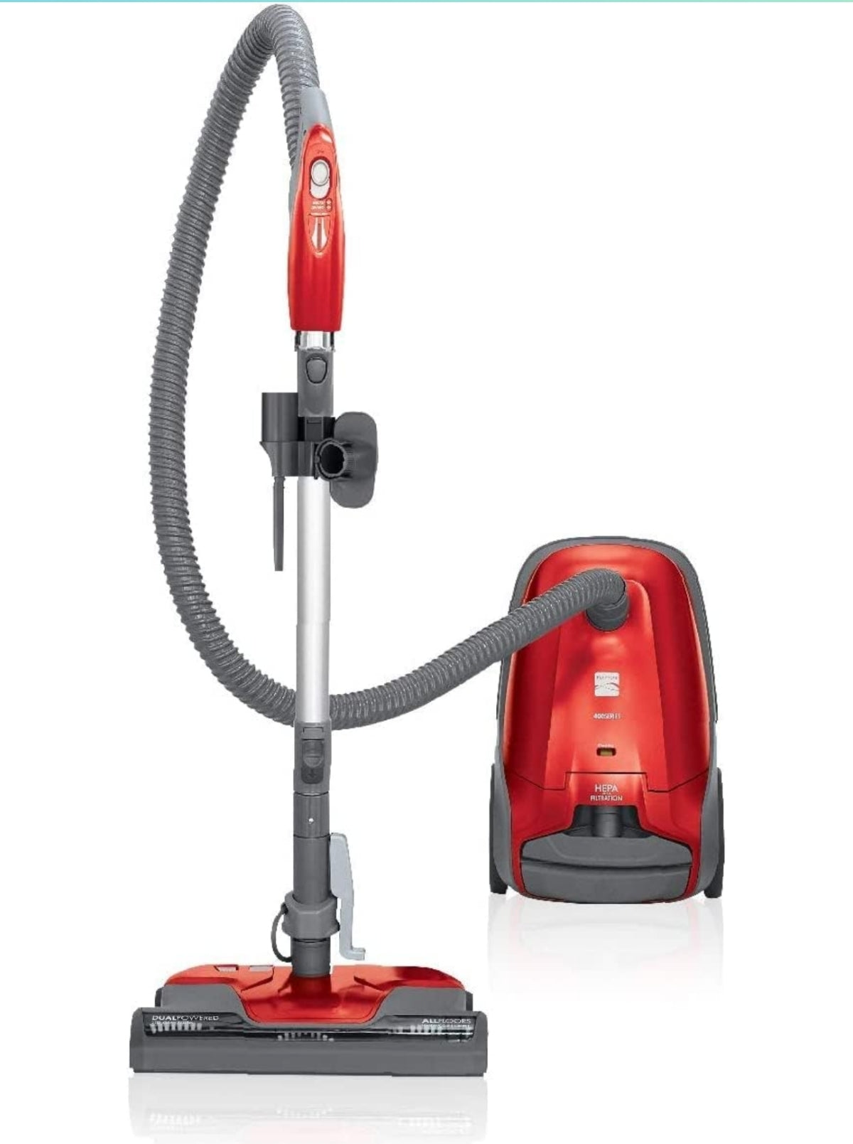 OPEN BOX NEW Kenmore 81414 Bagged Canister Vacuum Cleaning Tools, 400 Series + Telescoping Wand, Red