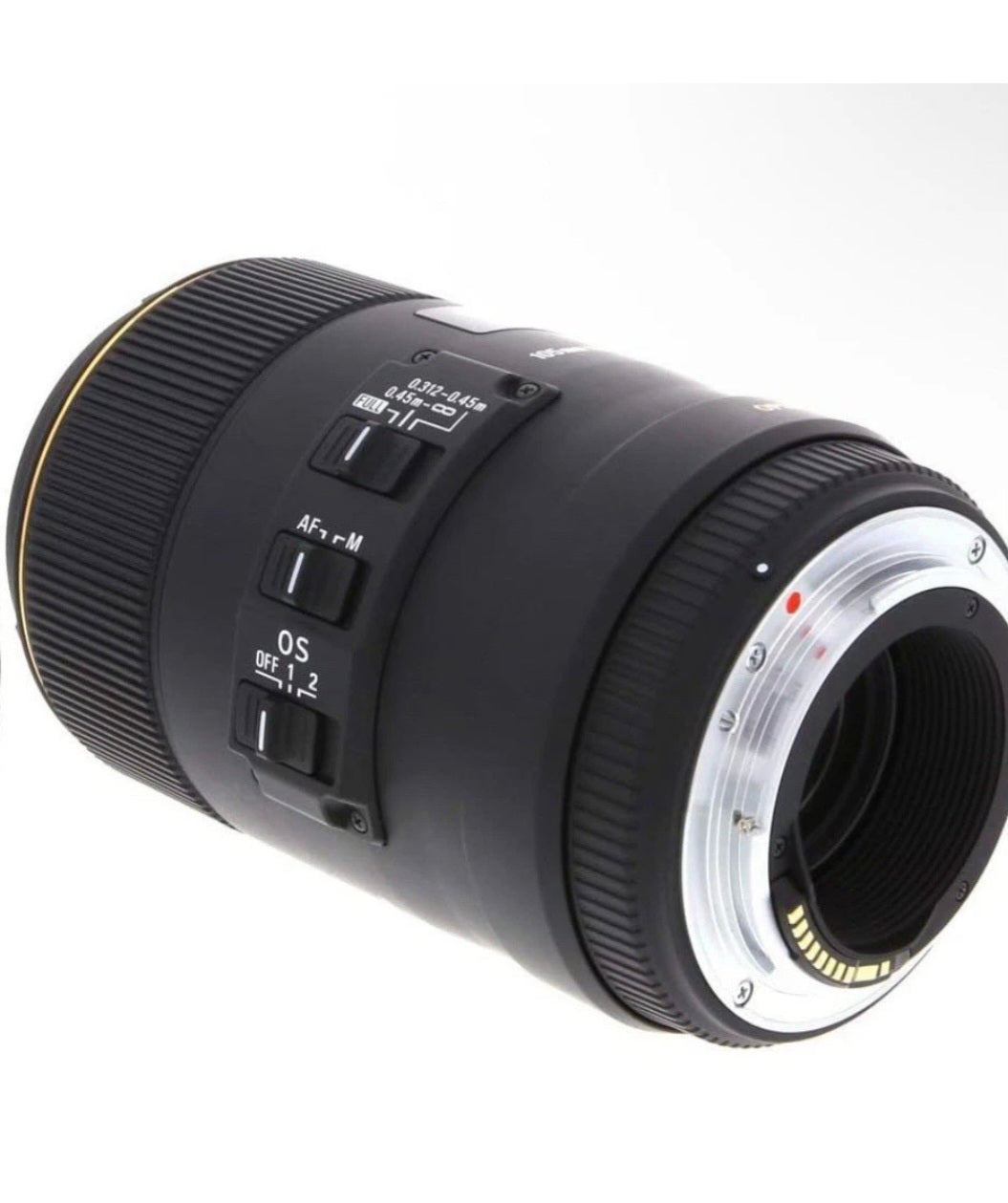 Sigma 258306 105mm F2.8 EX DG OS HSM Macro Lens for Nikon DSLR Camera