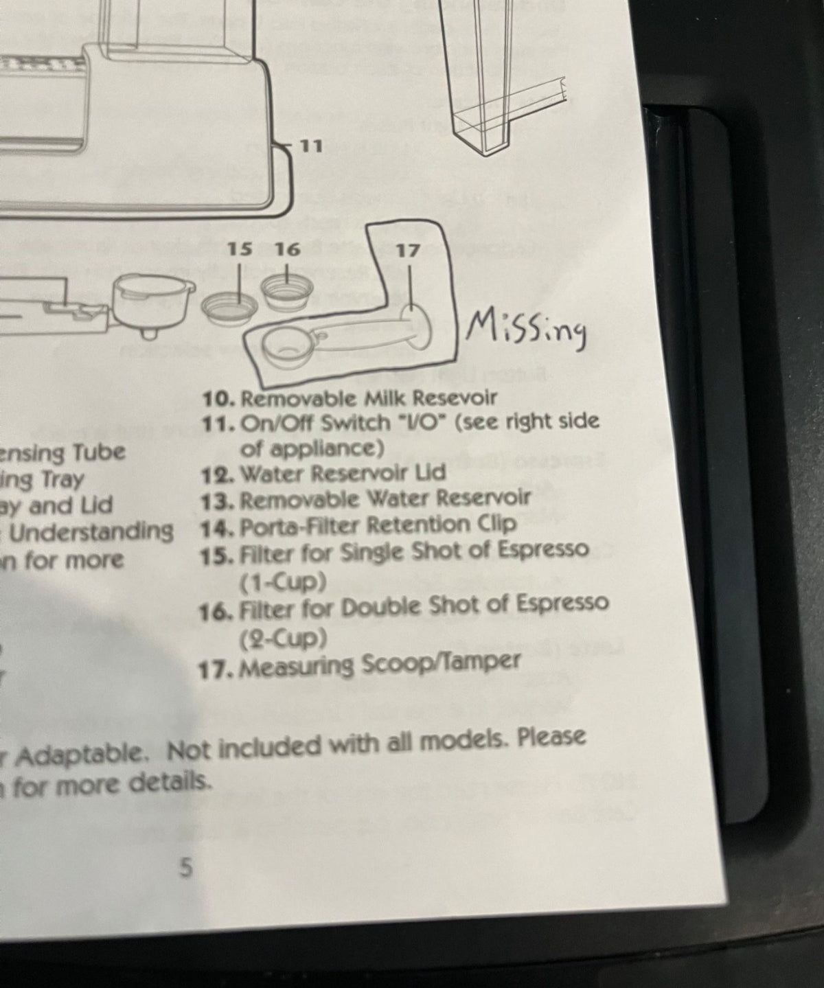 Used Mr. Coffee Espresso and Cappuccino Machine, Stainless Steel, Programmable Coffee Maker with Automatic Milk Frother, 15-Bar Pump, Ideal for Home B