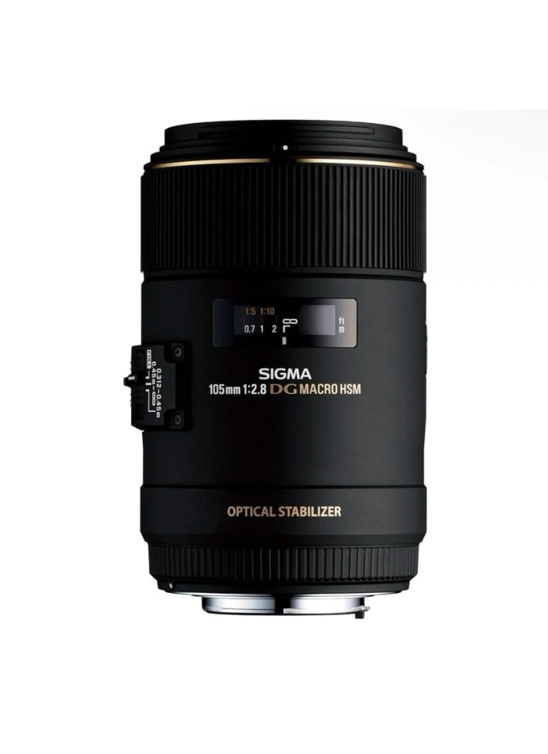 Sigma 258306 105mm F2.8 EX DG OS HSM Macro Lens for Nikon DSLR Camera