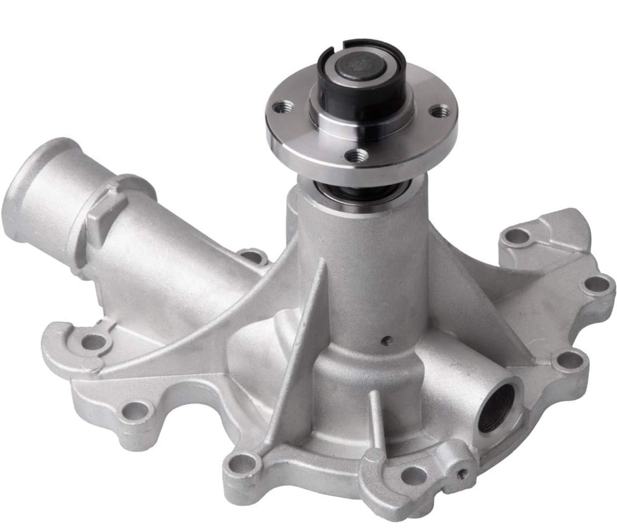 OPEN BOX SEALED AUQDD AW4105 (Fit 4.2L V6 Only) Professional Water Pump Kit With Gasket Fit For Fo-rd 2003 E-150 E-250/97-02 E-250 E-150 Econoline Club Wagon /97-08 F-150/99-01 Econoline # 3L3Z8501DB