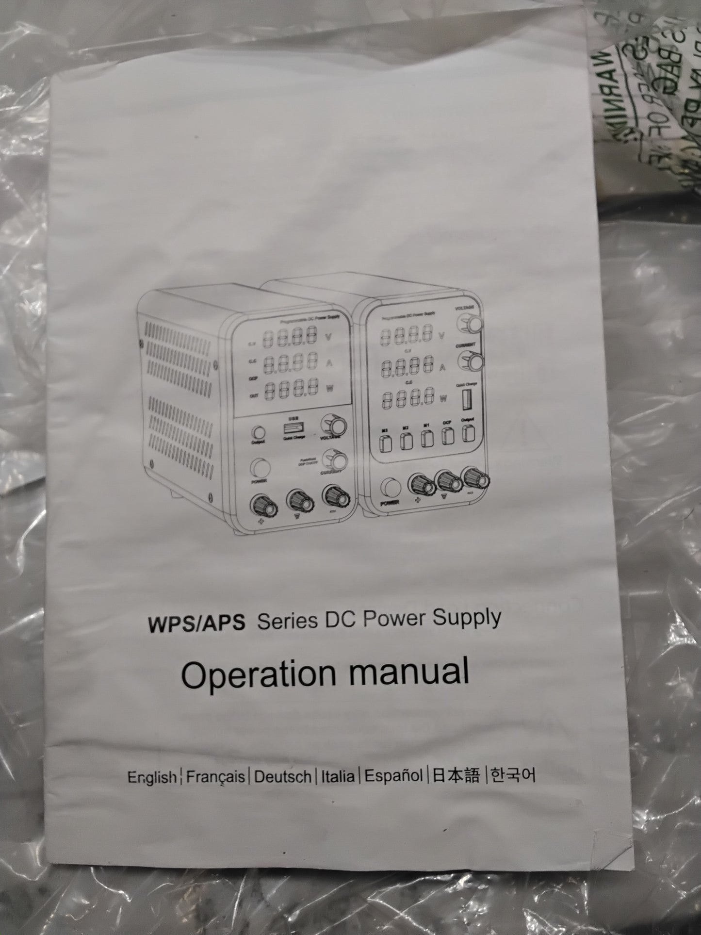 Open Box WANPTEK POWER DC Power Supply Variable 30V 10A Bench Power Supply with 3 Memory Storage, Adjustable Power Supply with Output Switch/OCP