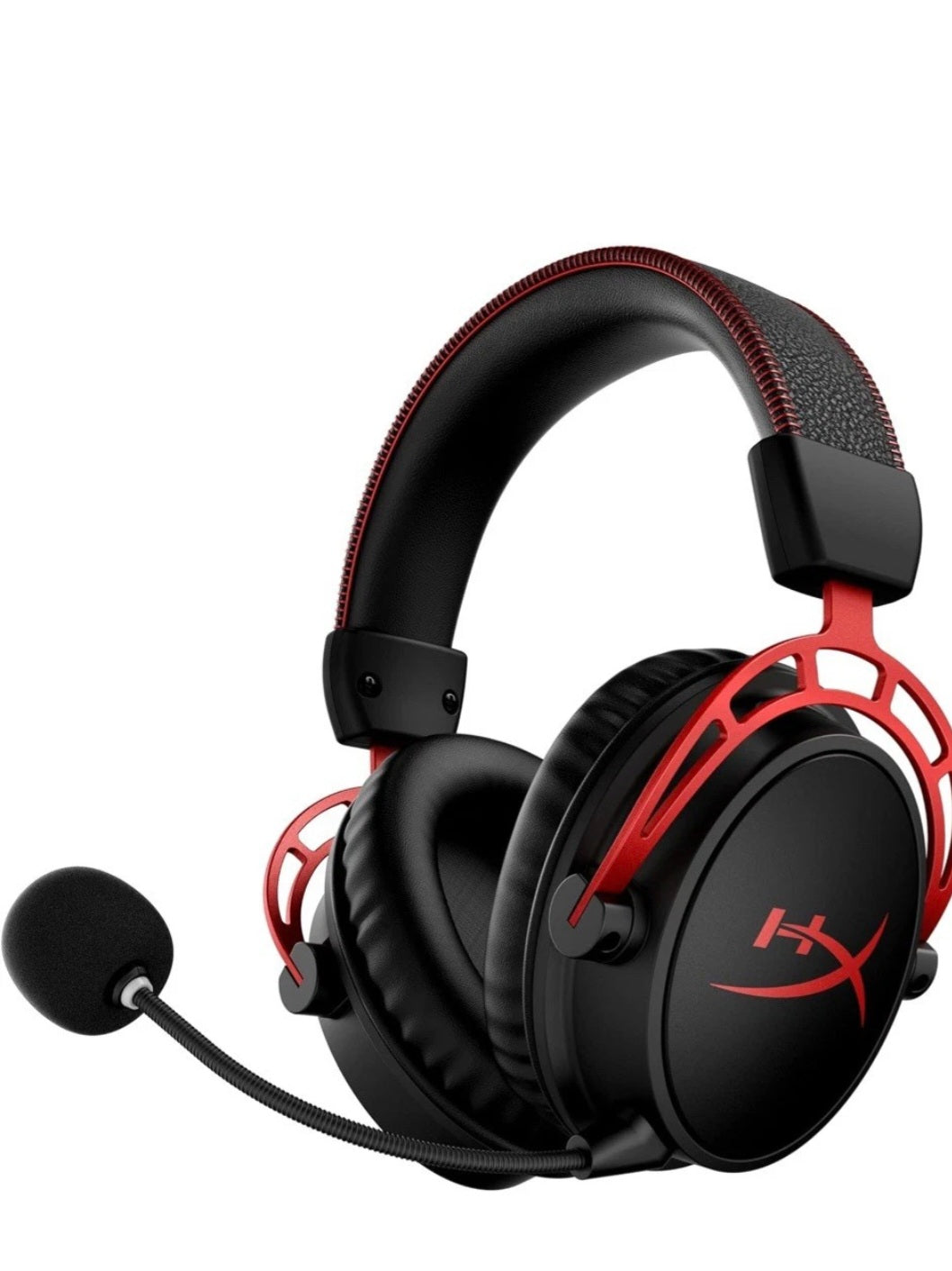HyperX Cloud Alpha Wireless PC Gaming Headset, Memory Foam 300-hour battery life