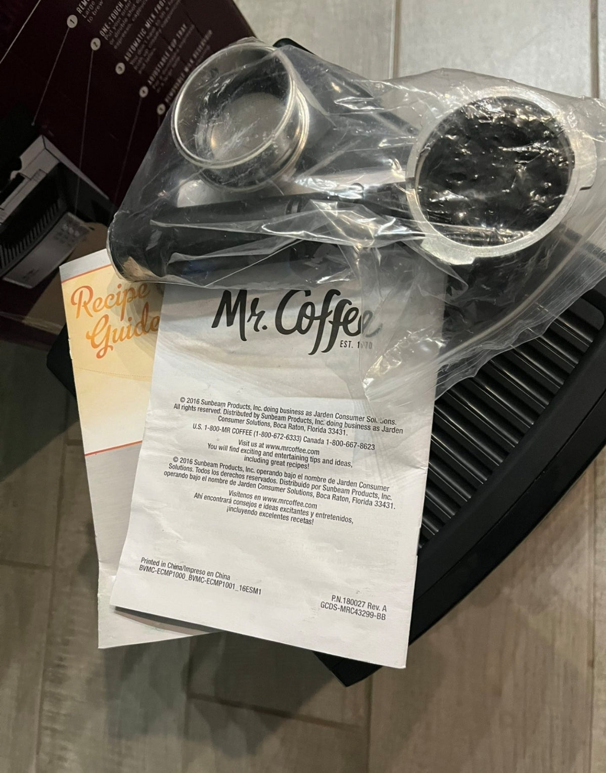 Used Mr. Coffee Espresso and Cappuccino Machine, Stainless Steel, Programmable Coffee Maker with Automatic Milk Frother, 15-Bar Pump, Ideal for Home B