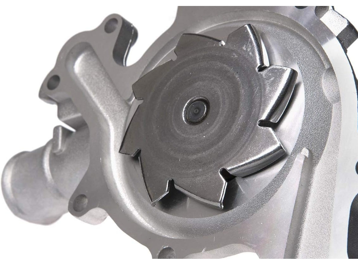 OPEN BOX SEALED AUQDD AW4105 (Fit 4.2L V6 Only) Professional Water Pump Kit With Gasket Fit For Fo-rd 2003 E-150 E-250/97-02 E-250 E-150 Econoline Club Wagon /97-08 F-150/99-01 Econoline # 3L3Z8501DB