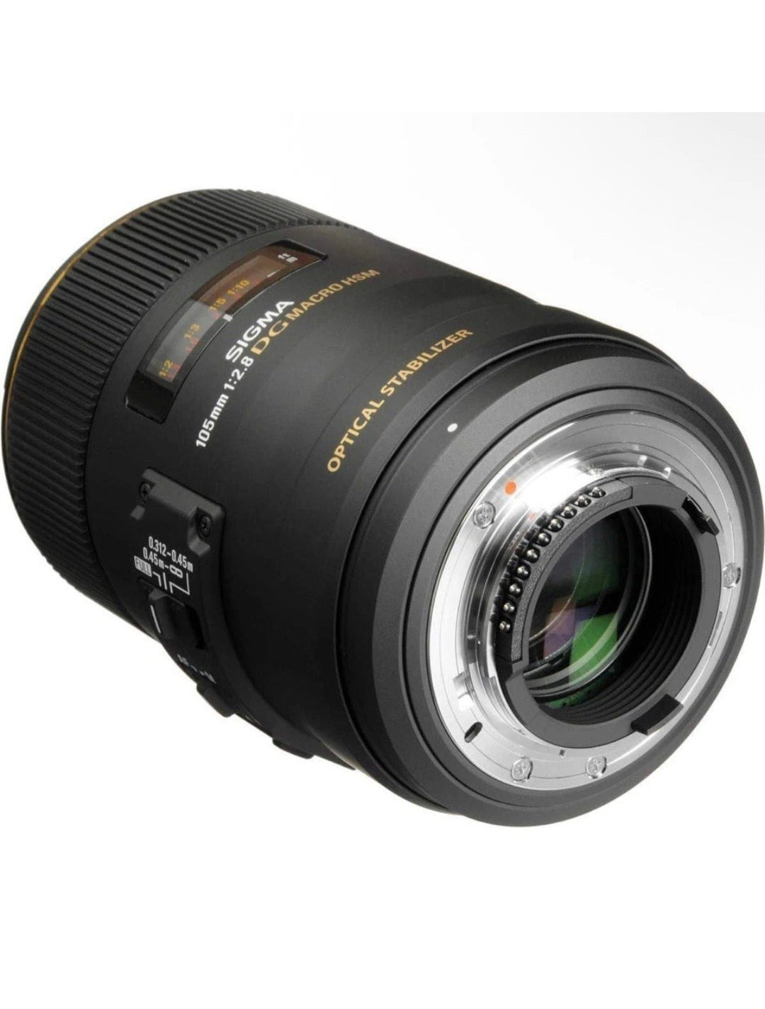 Sigma 258306 105mm F2.8 EX DG OS HSM Macro Lens for Nikon DSLR Camera