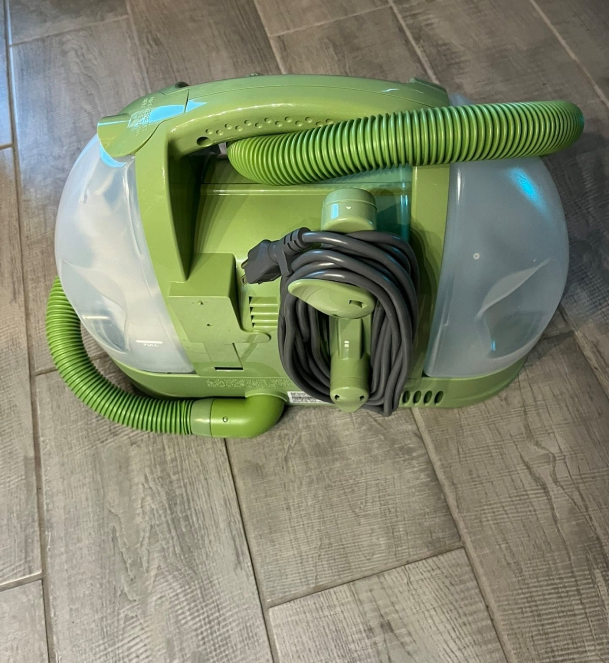USED BISSELL Little Green Multi-Purpose Portable Carpet and Upholstery Cleaner, Car and Auto Detailer, with Exclusive Specialty Tools, Green,