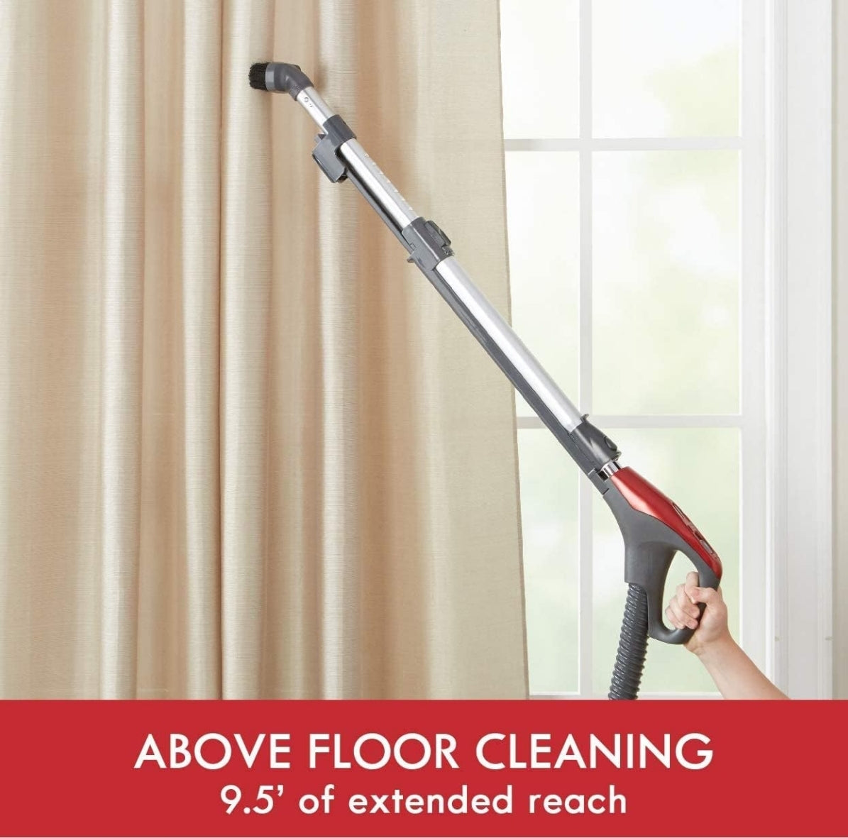 OPEN BOX NEW Kenmore 81414 Bagged Canister Vacuum Cleaning Tools, 400 Series + Telescoping Wand, Red
