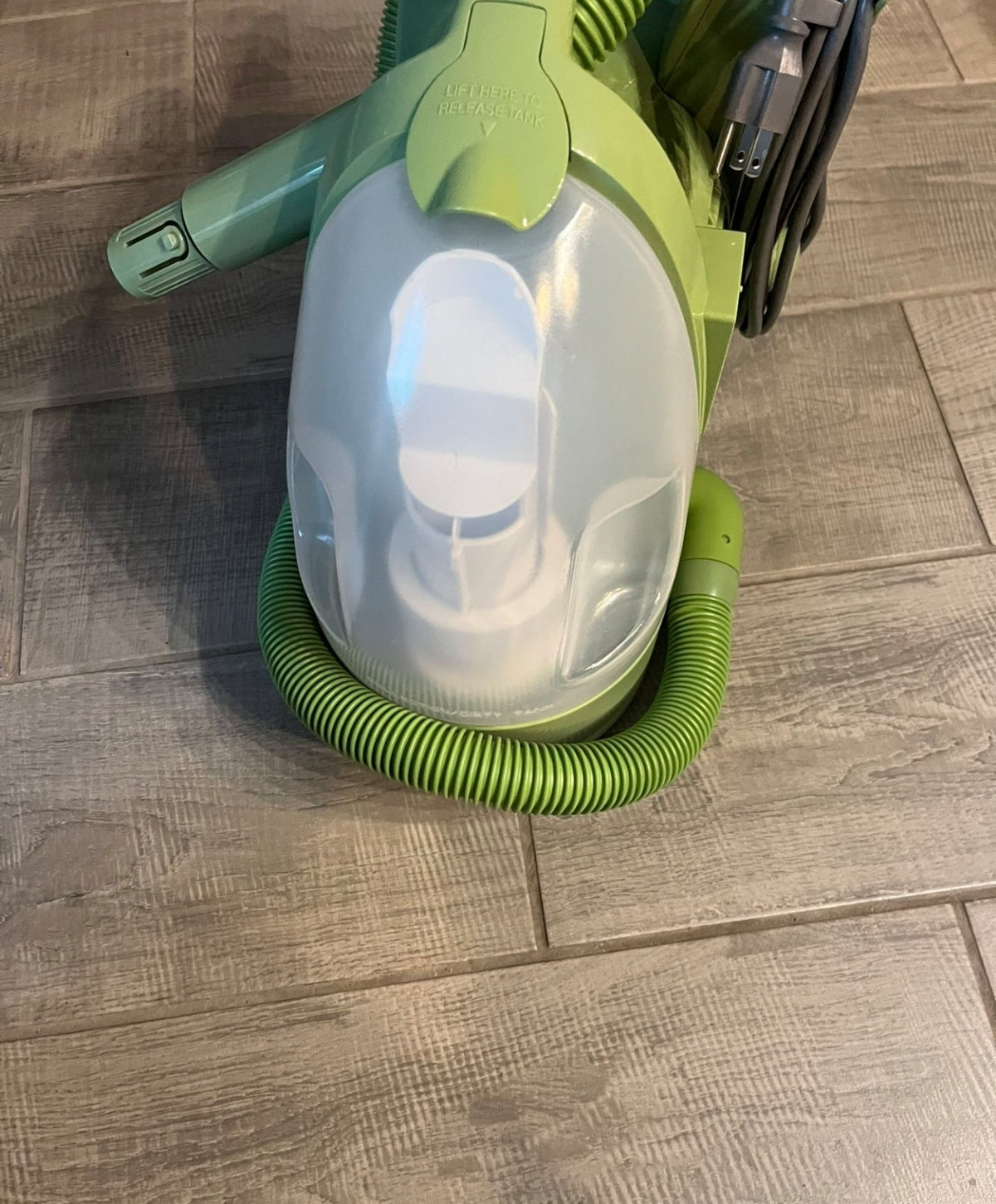 USED BISSELL Little Green Multi-Purpose Portable Carpet and Upholstery Cleaner, Car and Auto Detailer, with Exclusive Specialty Tools, Green,