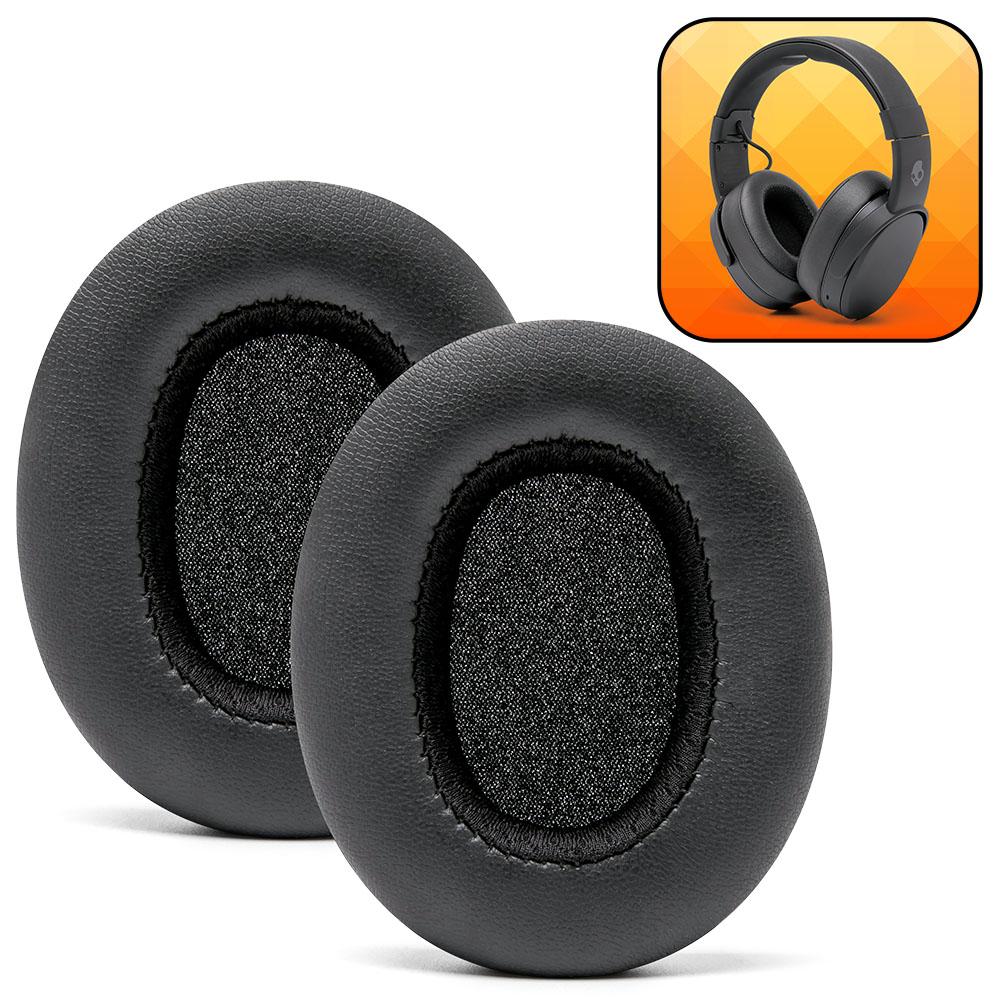 Replacement earpads for Skullcandy Hesh 3 headphones made of thick, durable PU leather with memory foam for enhanced comfort and sound isolation