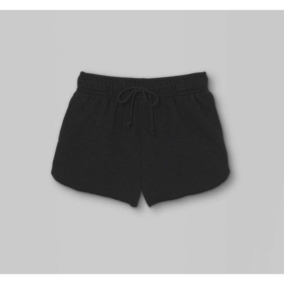 High-Rise Dolphin Shorts - Wild Fabler Black Small - Selzalot
