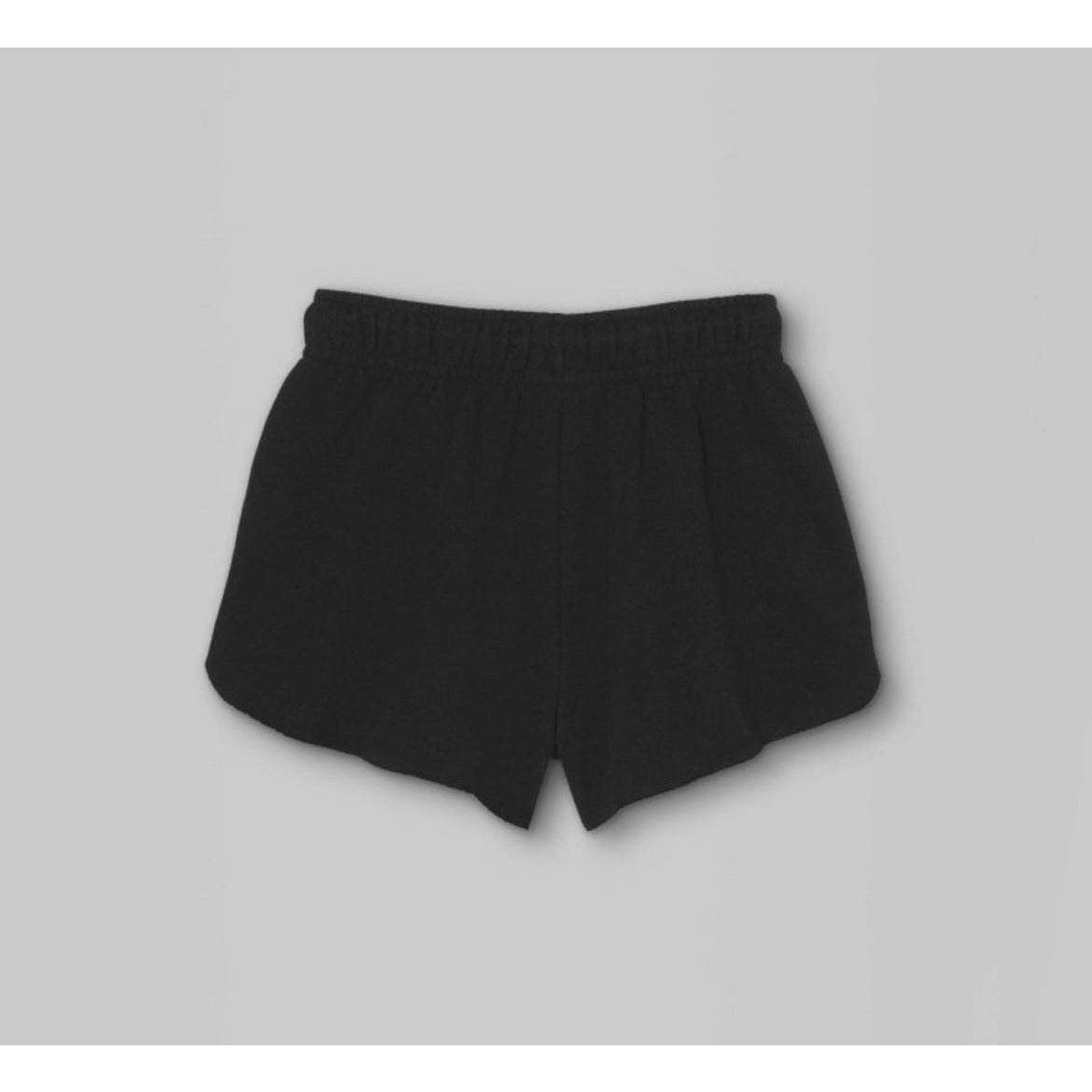 High-Rise Dolphin Shorts - Wild Fabler Black Small - Selzalot