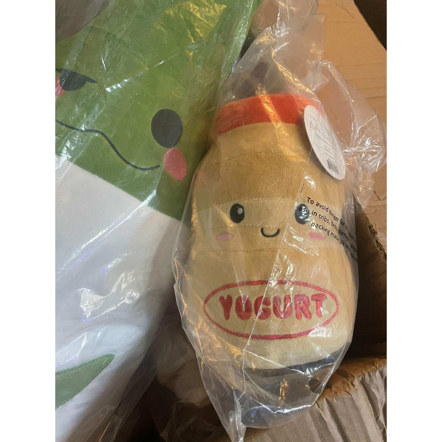 Yogurt Drink Plush 8 Soft Cute Huggable Design - Selzalot