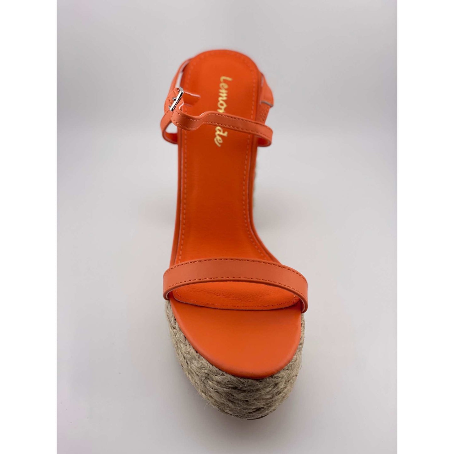LEMONADE SANGRITA ORANGE JA4820 CHUNKY HEEL SANDALS - Selzalot