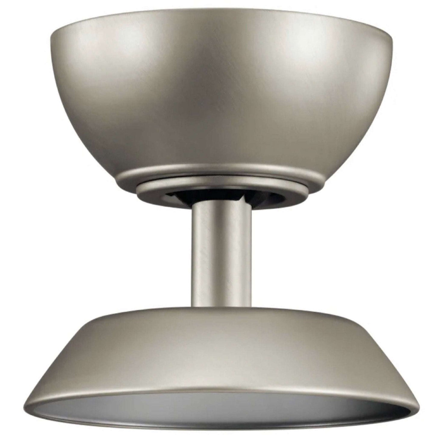 Kichler 6" Ceiling Fan Downrod Hanging System in steel for Eris fans, UL listed.