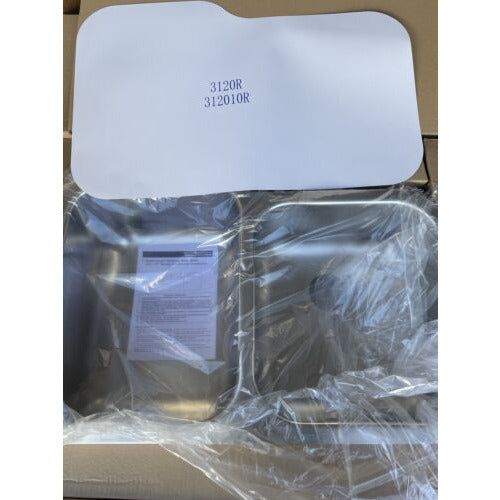 Elkay EGUH312010R Gourmet Stainless Steel Double Bowl Undermount Sink - Selzalot