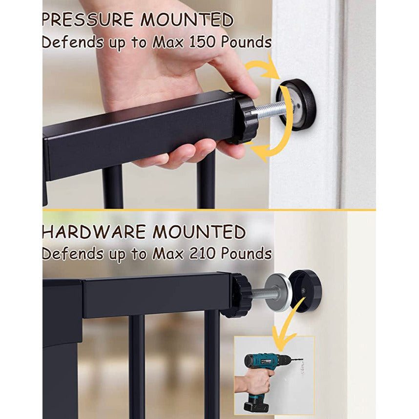 Mom's Choice Awards Winner-Cumbor 29.7"-40.6" Width Pressure or Hardware Mounted - Selzalot