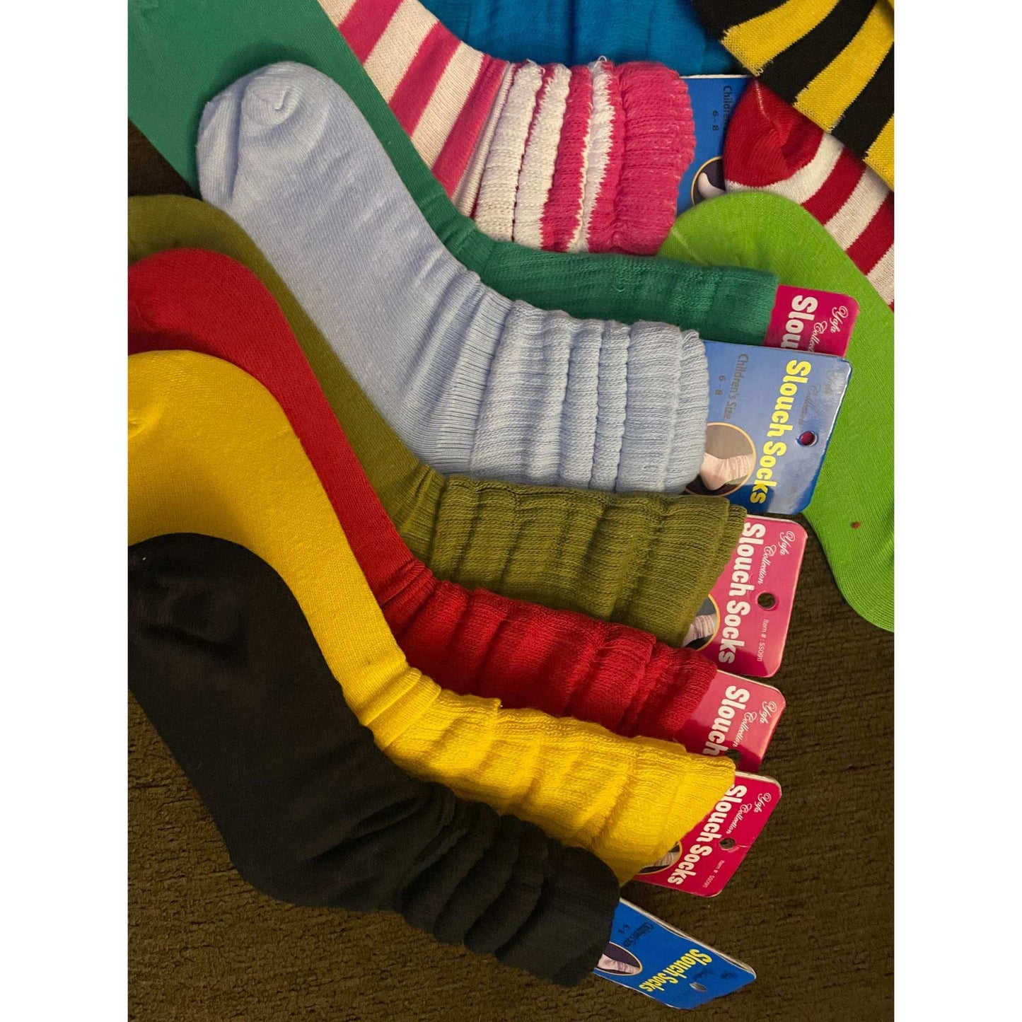 Yafa Collection Slouch Socks Adults Size 9-11 And children's size 6-8 - Selzalot