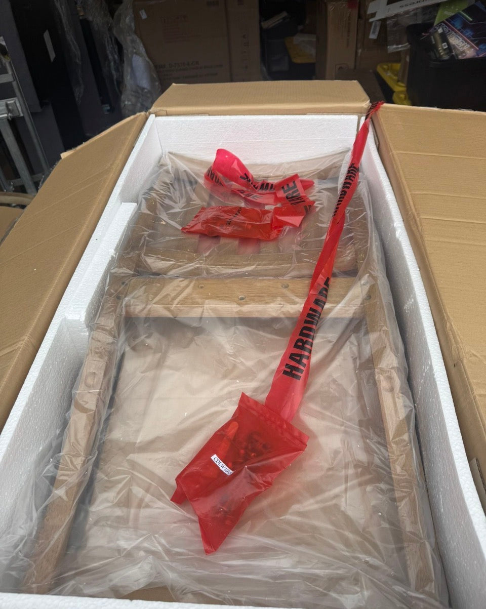 NEW Picket House Furnishings Liam Natural Slat Back Side Chair Set