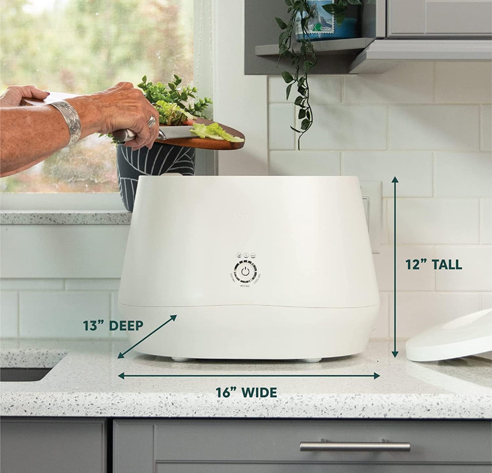 Open Box Lomi 1 Bundle – 3L, Electric Composter (90 Cycles)
