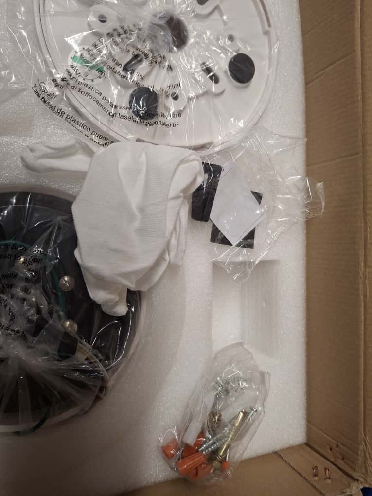 OPEN BOX NEW Surtime Palm Leaf Ceiling Fans with Lights-42 Tropical Ceiling Fan with Light and Remote/APP Control,Flush Mount