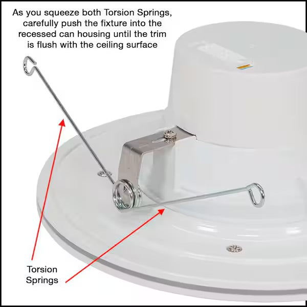 Commercial Electric 6 in. Title 20 Integrated LED Recessed Light Trim
