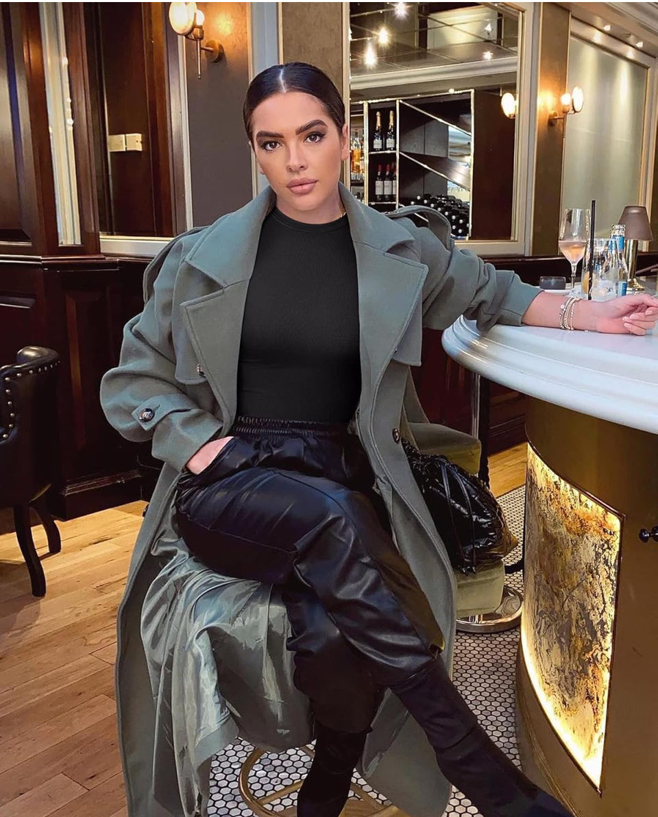 Brand New OQQ Womens 3 Piece Long Sleeve Tops Crew Neck Stretch Fitted Underscrubs Layer Tee Shirts 2025 Casual Outfits